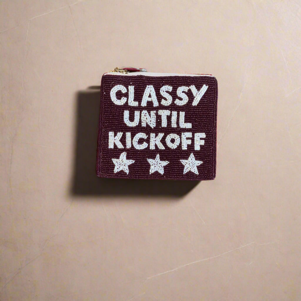 BEADED GAMEDAY POCHETTE