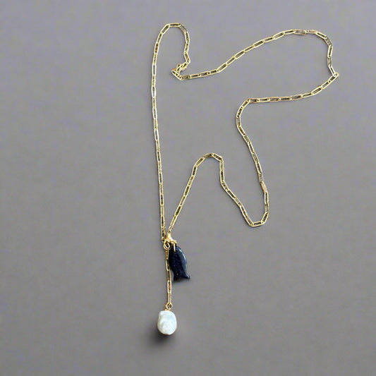 BLACK FISHERMAN’S CORE LARIAT