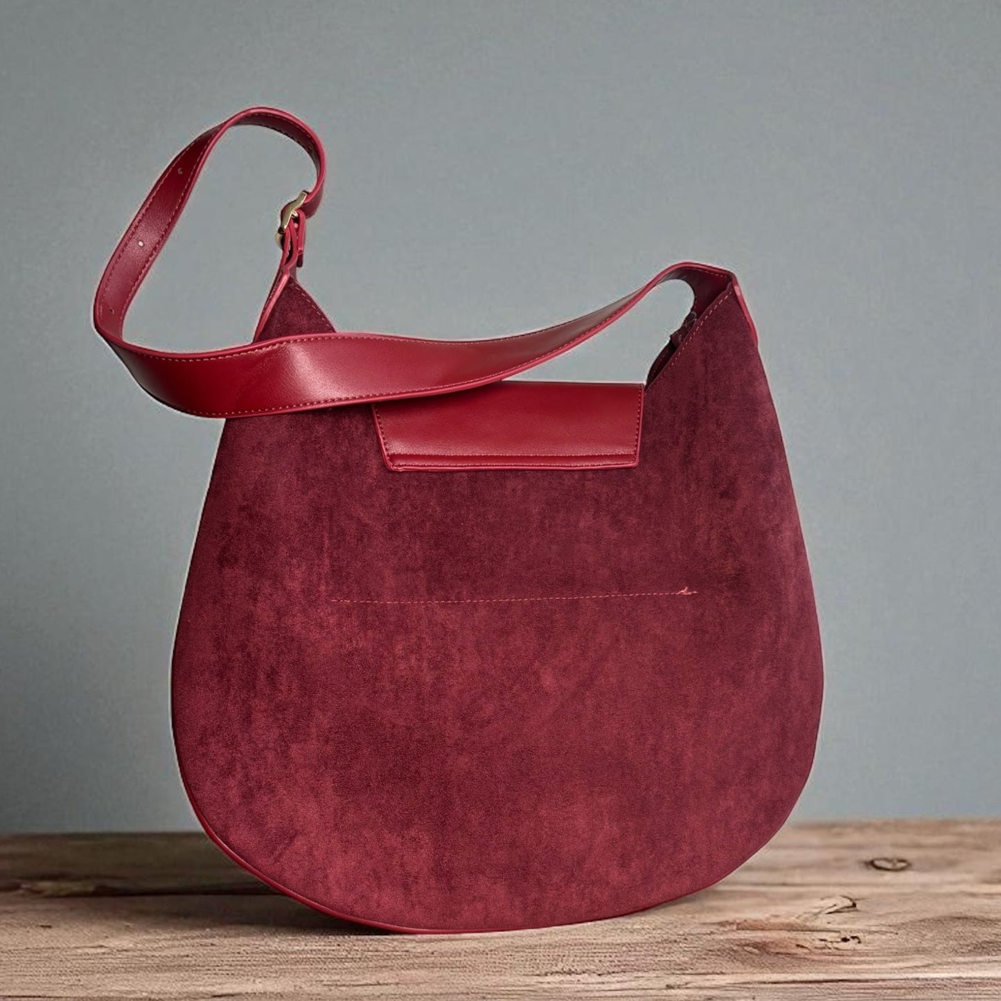 JACKIE SUEDE SHOULDER BAG