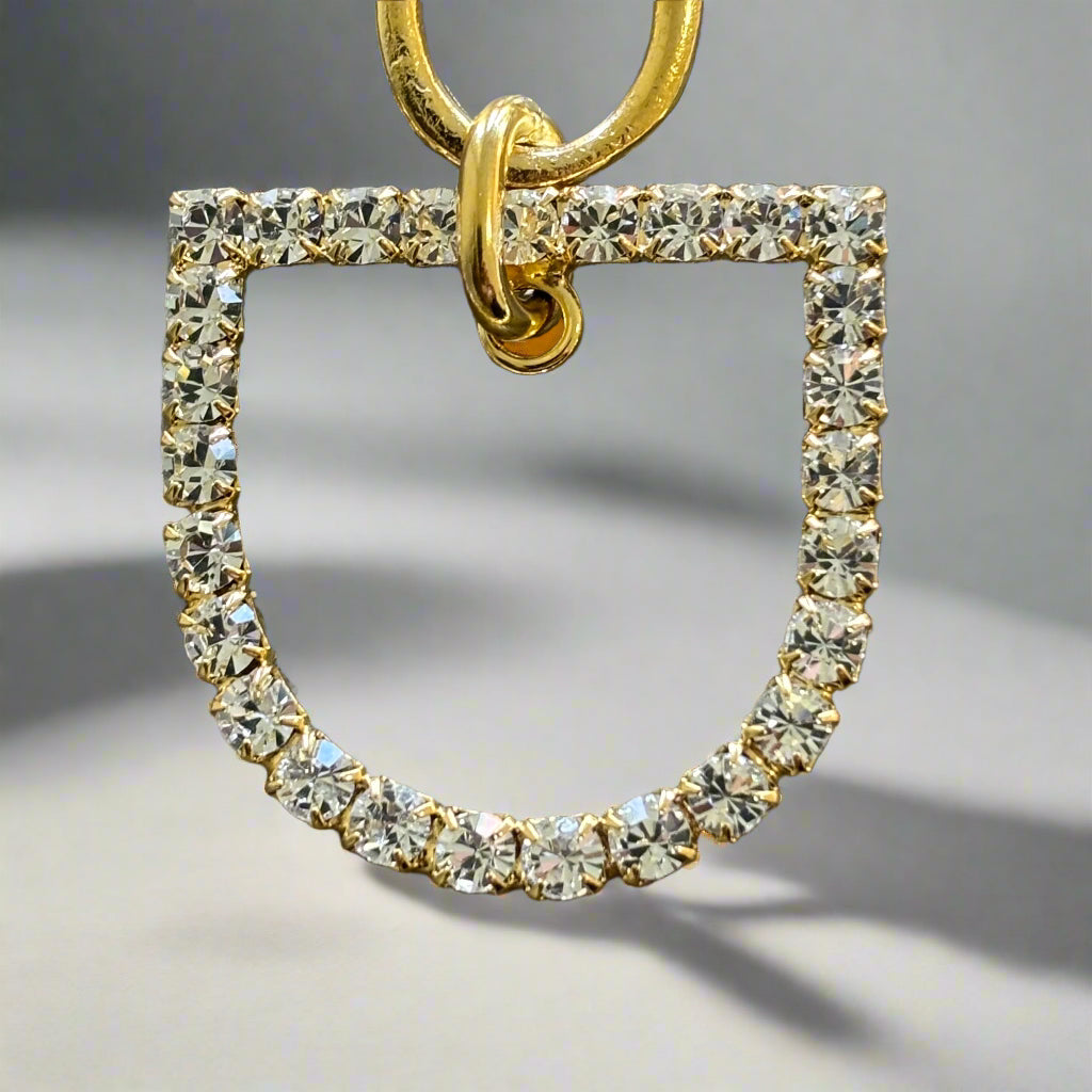 DIAMOND EQUESTRIAN  EARRING