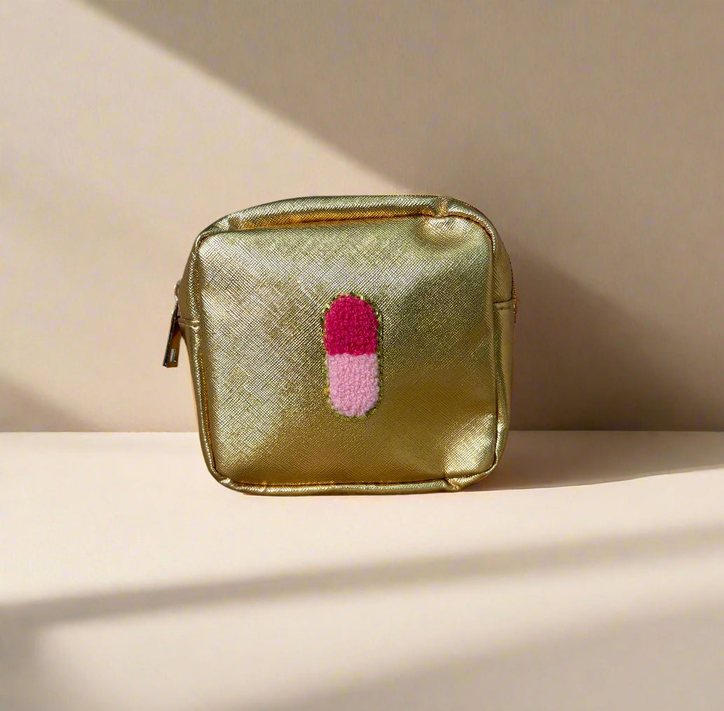 MAMAS LITTLE HELPER GOLD POCHETTE