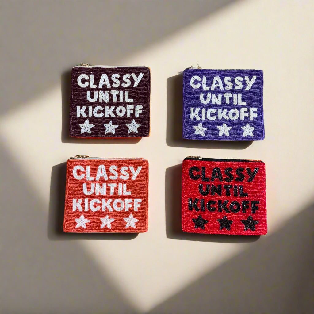 BEADED GAMEDAY POCHETTE