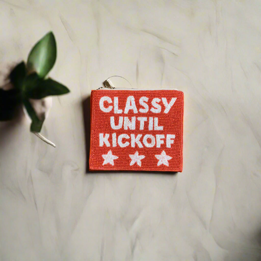 BEADED GAMEDAY POCHETTE