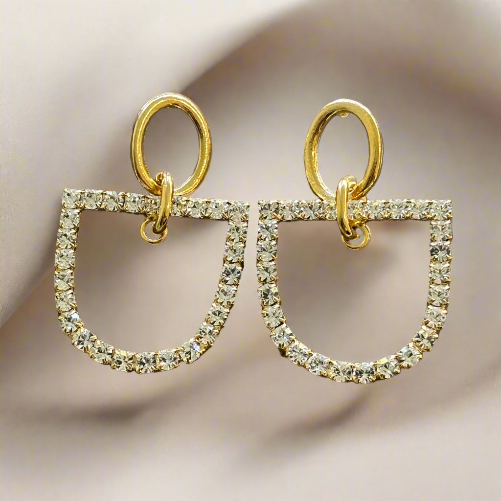 DIAMOND EQUESTRIAN  EARRING
