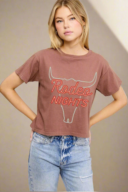 RODEO CROPPED TEE