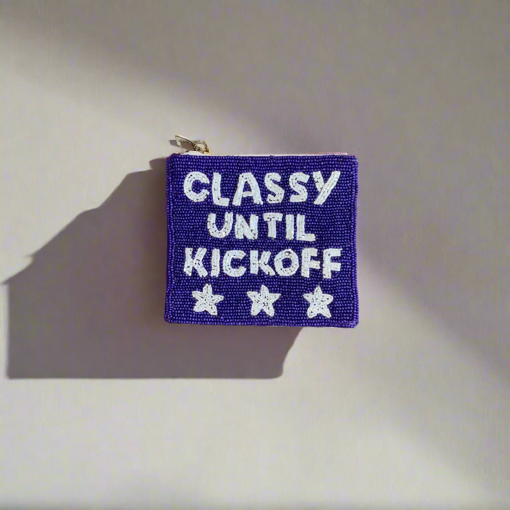 BEADED GAMEDAY POCHETTE